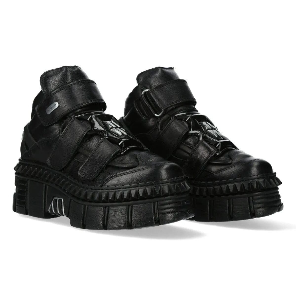 NEW ROCK -  WALL285-S3 Chunky Platform Boots