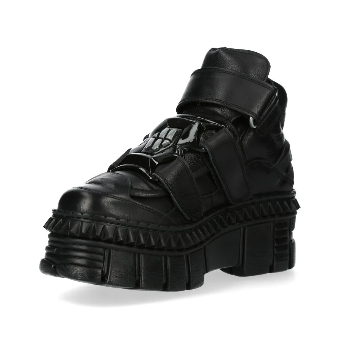 NEW ROCK -  WALL285-S3 Chunky Platform Boots