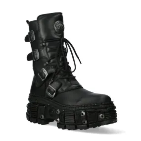 NEW ROCK -  WALL373-S11 Chunky Platform Boots