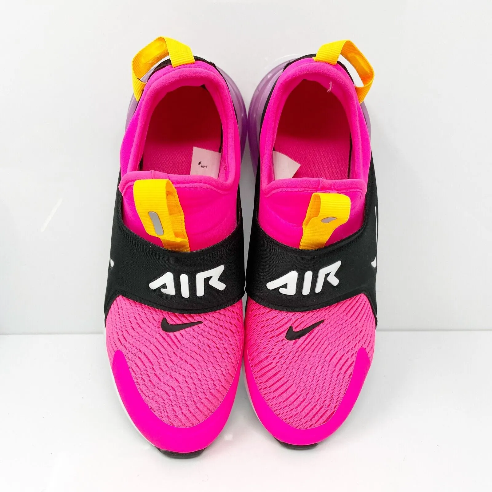 Nike Boys Air Max 270 Extreme CI1108-601 Pink Running Shoes Sneakers Size 6Y