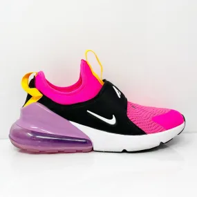 Nike Boys Air Max 270 Extreme CI1108-601 Pink Running Shoes Sneakers Size 6Y