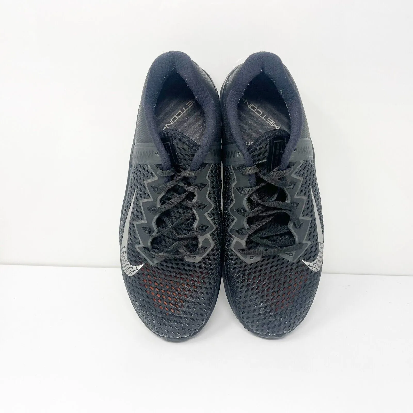 Nike Mens Metcon 6 CK9388-001 Black Running Shoes Sneakers Size 7.5