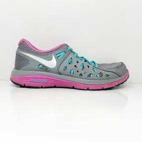 Nike Womens Dual Fusion Run 2 599564-002 Gray Running Shoes Sneakers Size 8.5