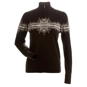 nils heavenly metallic 1/4-zip sweater - women's