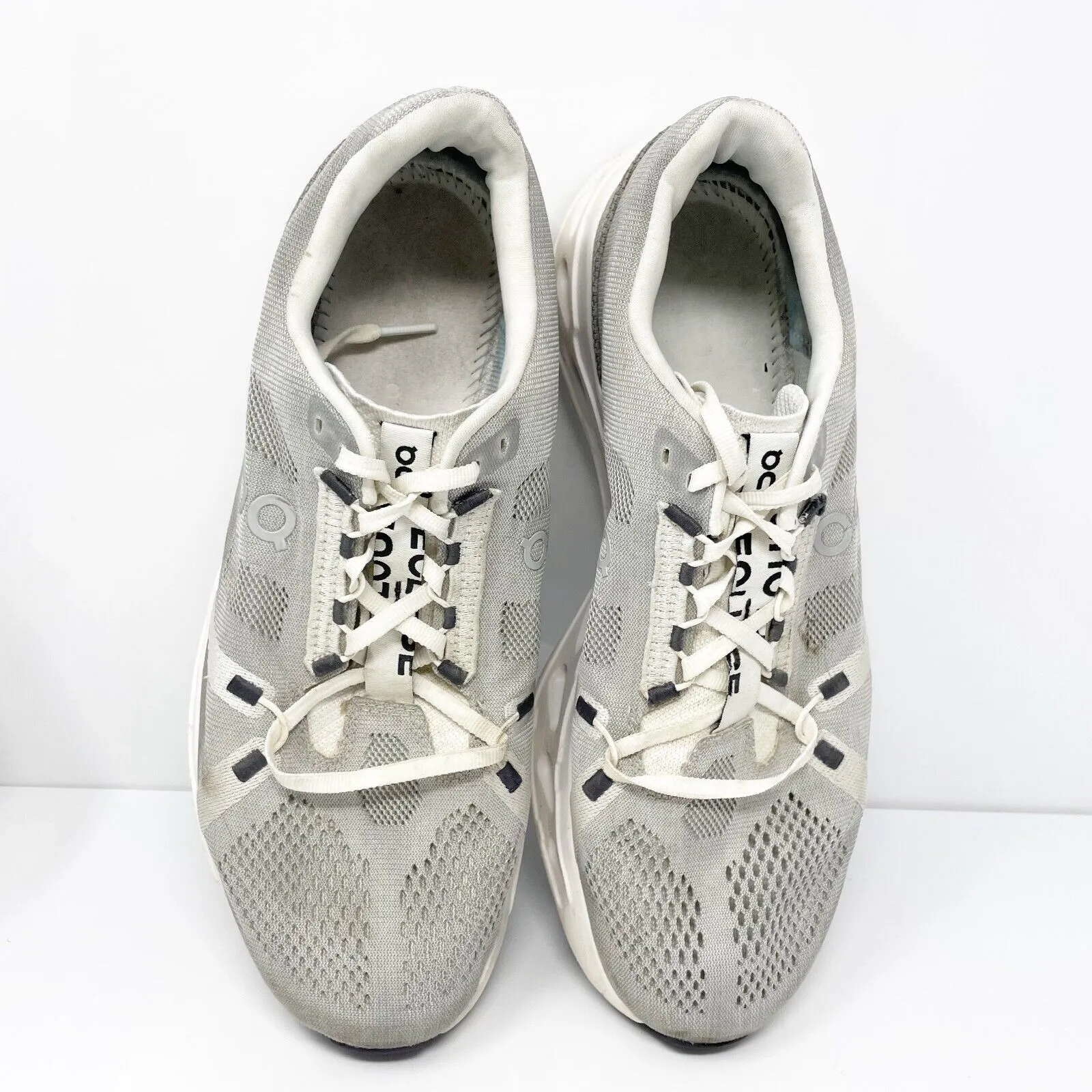 On Mens Cloudeclipse Gray Running Shoes Sneakers Size 11