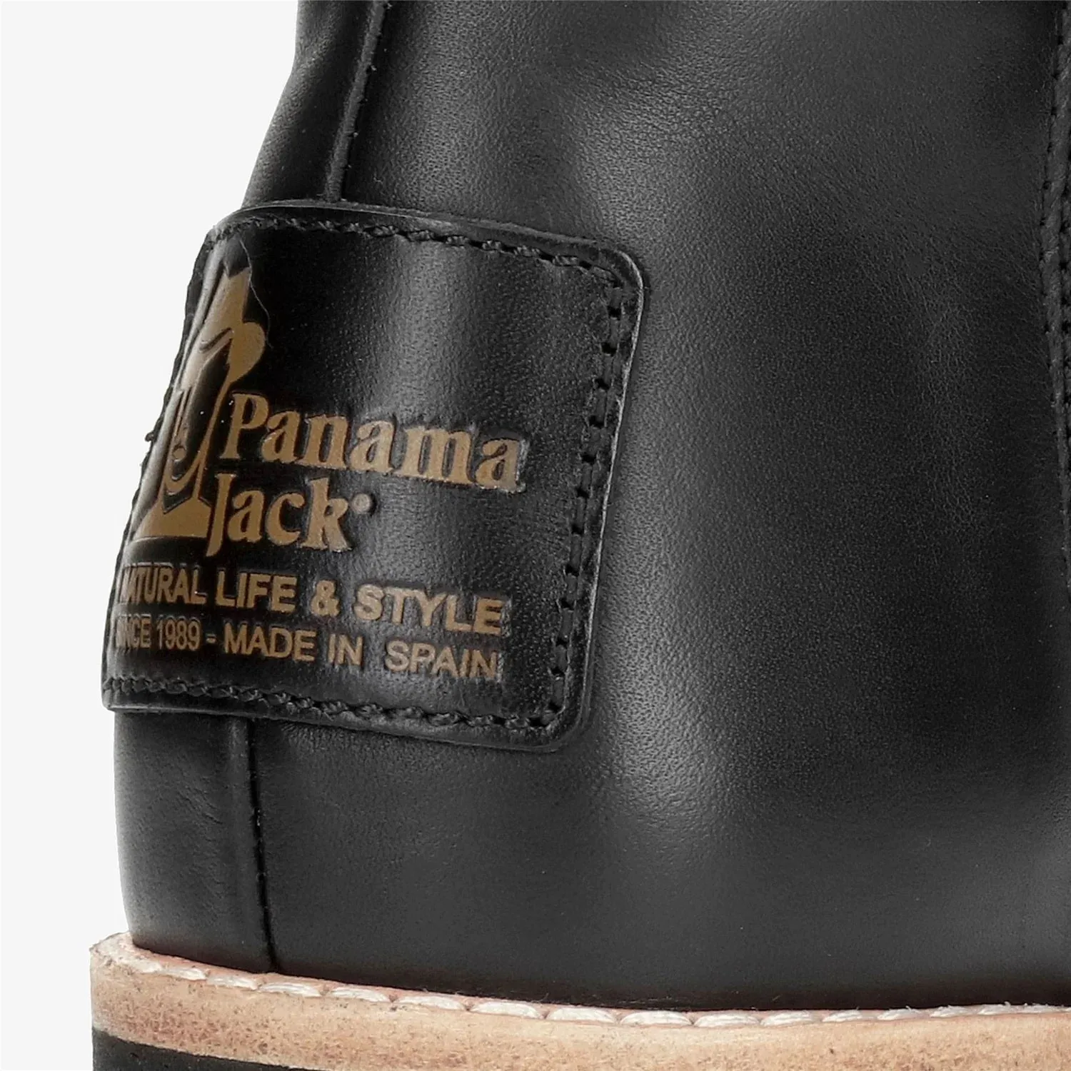 Panama Jack - Women's Black Leather Trav B2 Boots