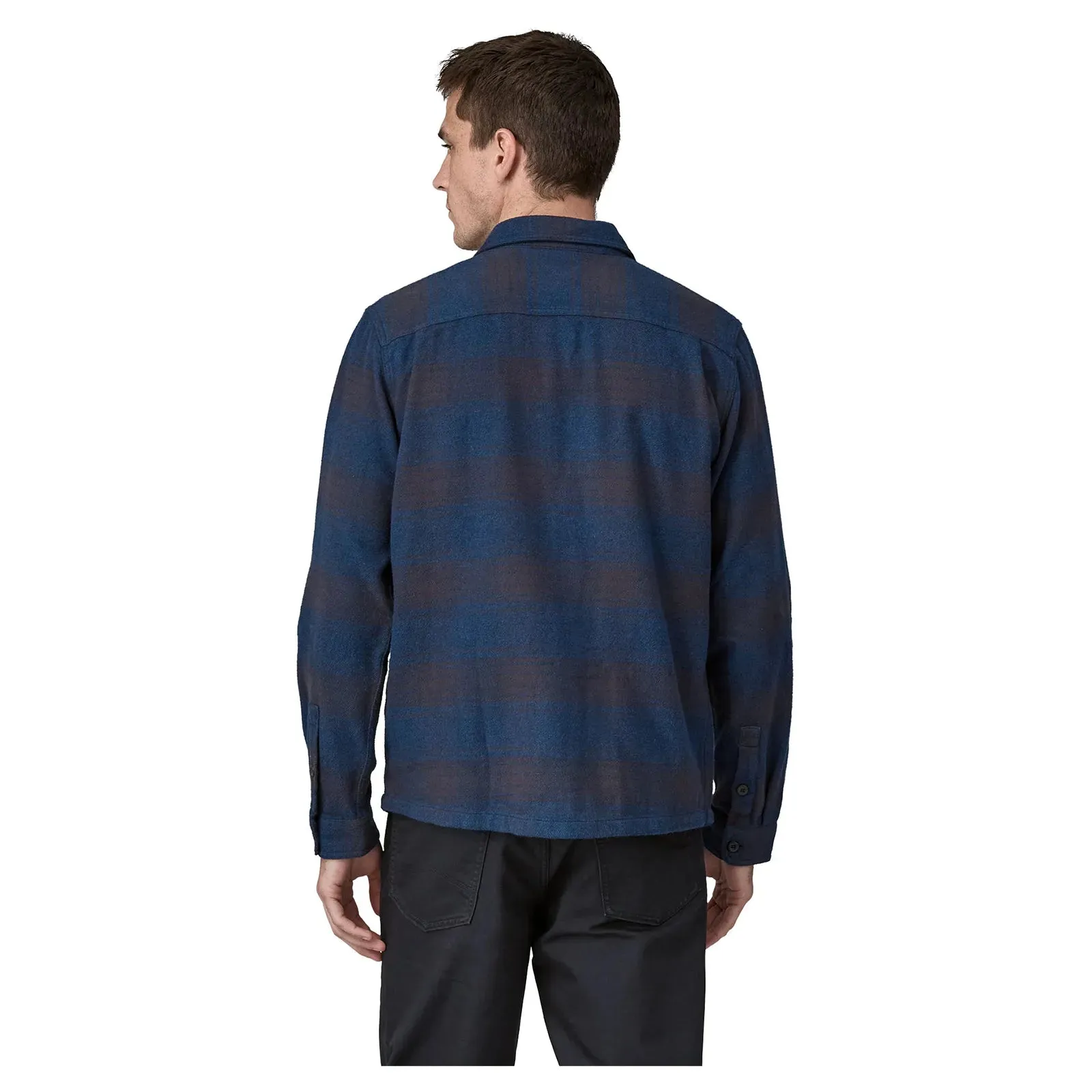 Patagonia Fjord Flannel Mens Shirt - Cascade/Tidepool Blue