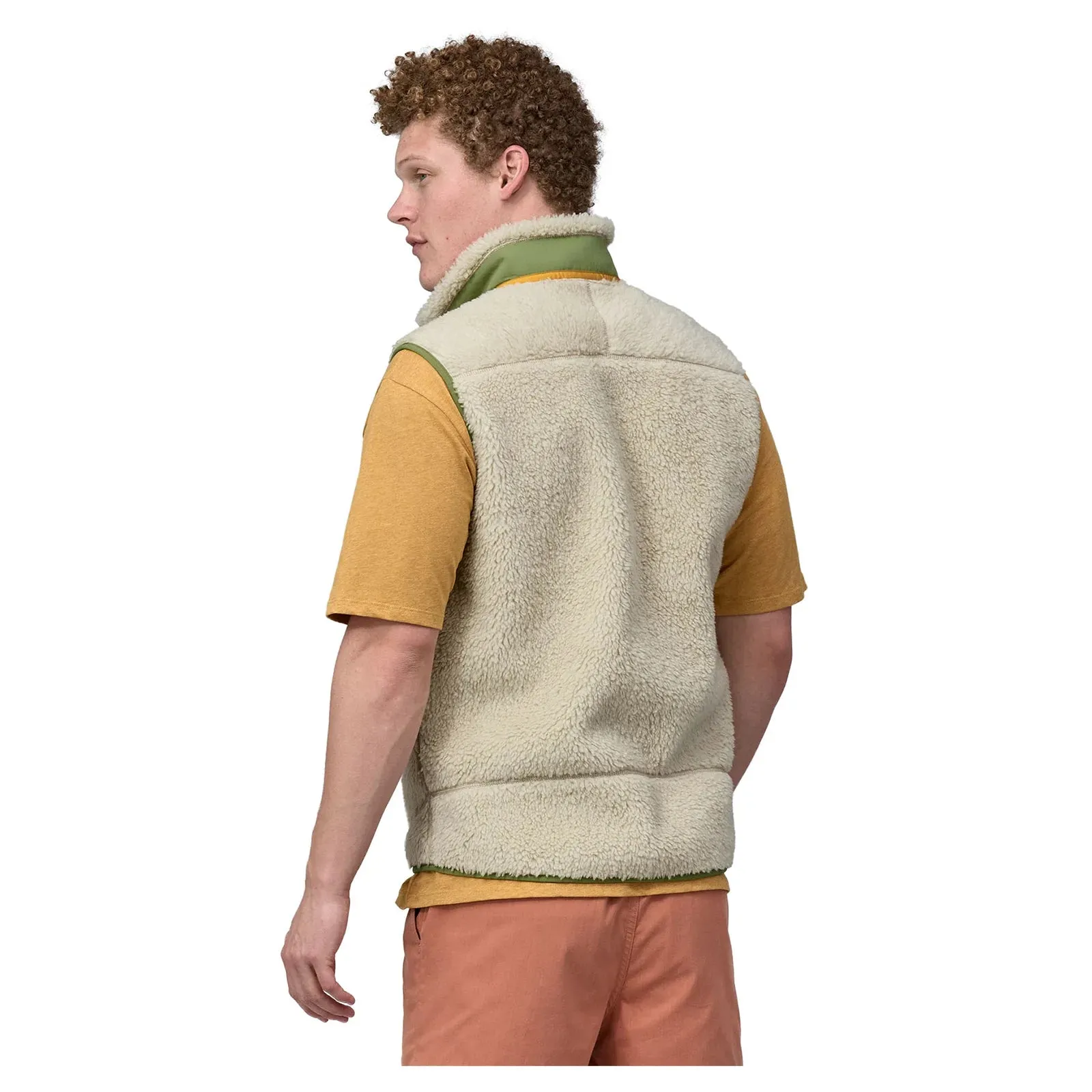 Patagonia Men's Classic Retro-X Fleece Vest - Dark Natural w/Buckhorn Green