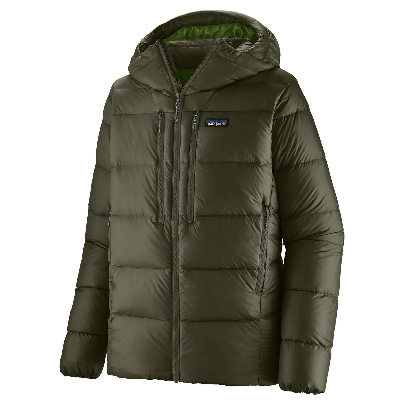 Patagonia Men's Fitz Roy Down Hoody - Pine Needle Green