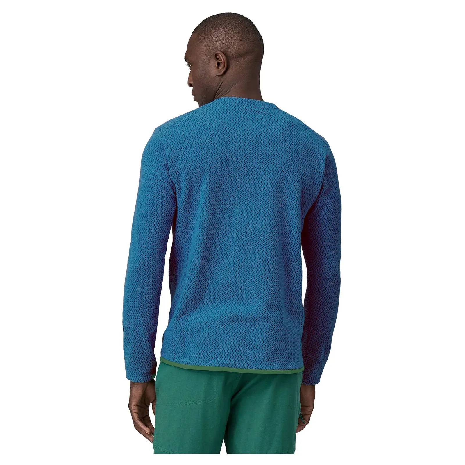 Patagonia Men's R1 Air Crew Fleece - Vessel Blue