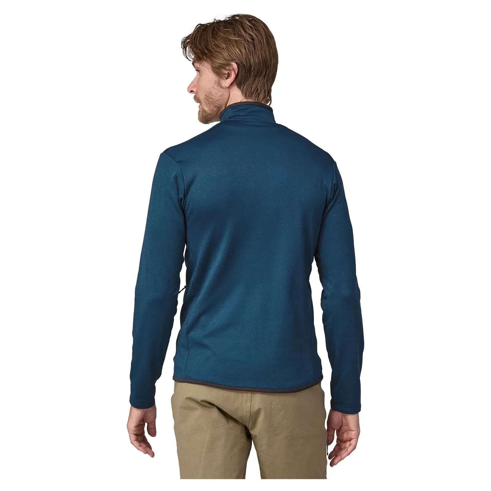 Patagonia Men's R1 Daily Jacket - Lagom Blue - Tidepool Blue X-Dye