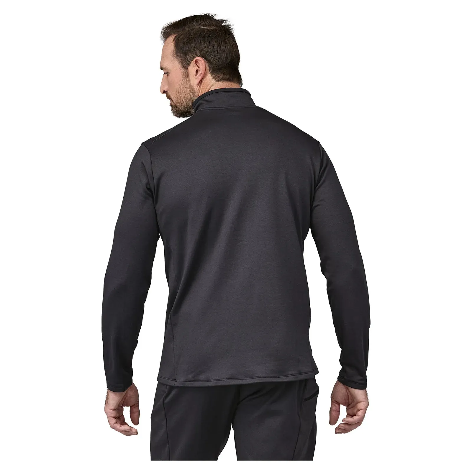 Patagonia Men's R1 Daily Zip Neck - Ink Black