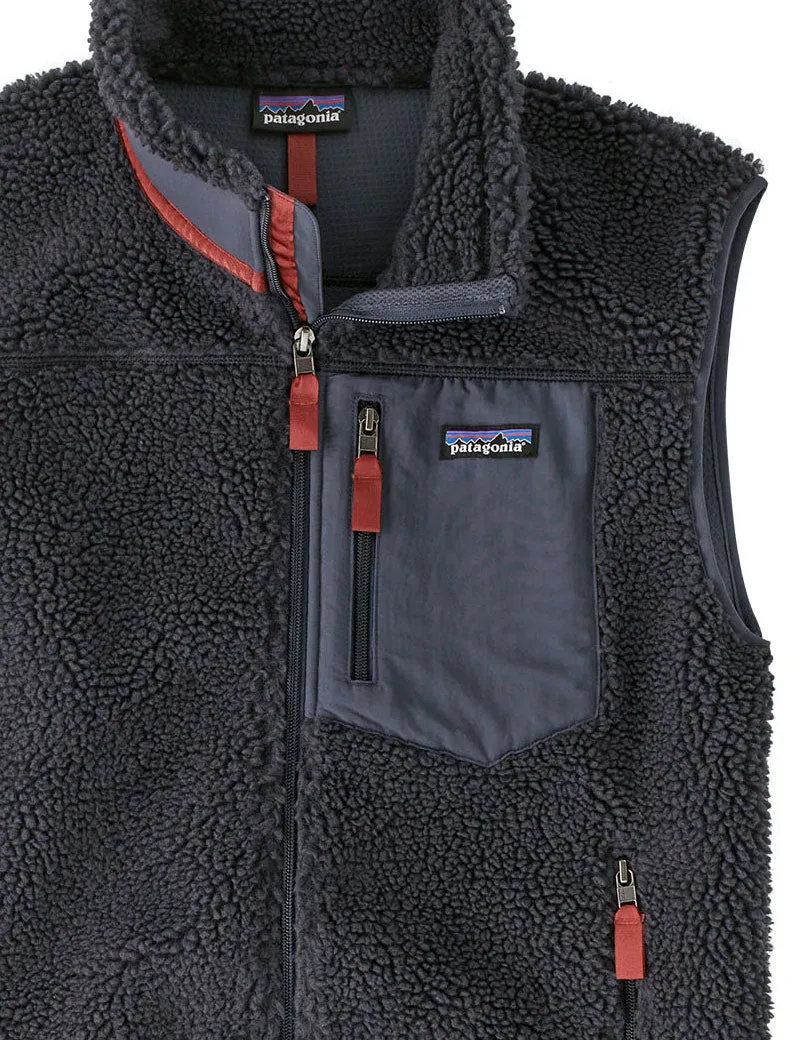 Patagonia M's Classic Retro X Fleece Vest Smolder Blue