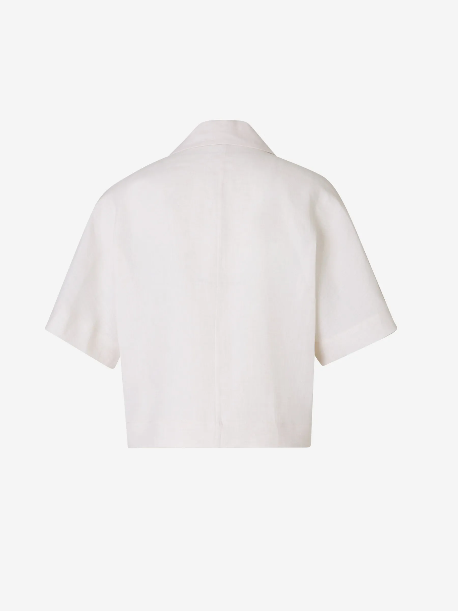 Peserico Short Linen Shirt 