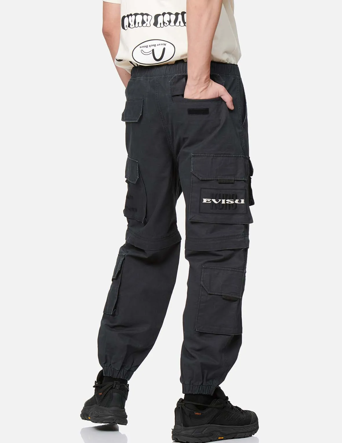 Pigment Washed Cargo Pants