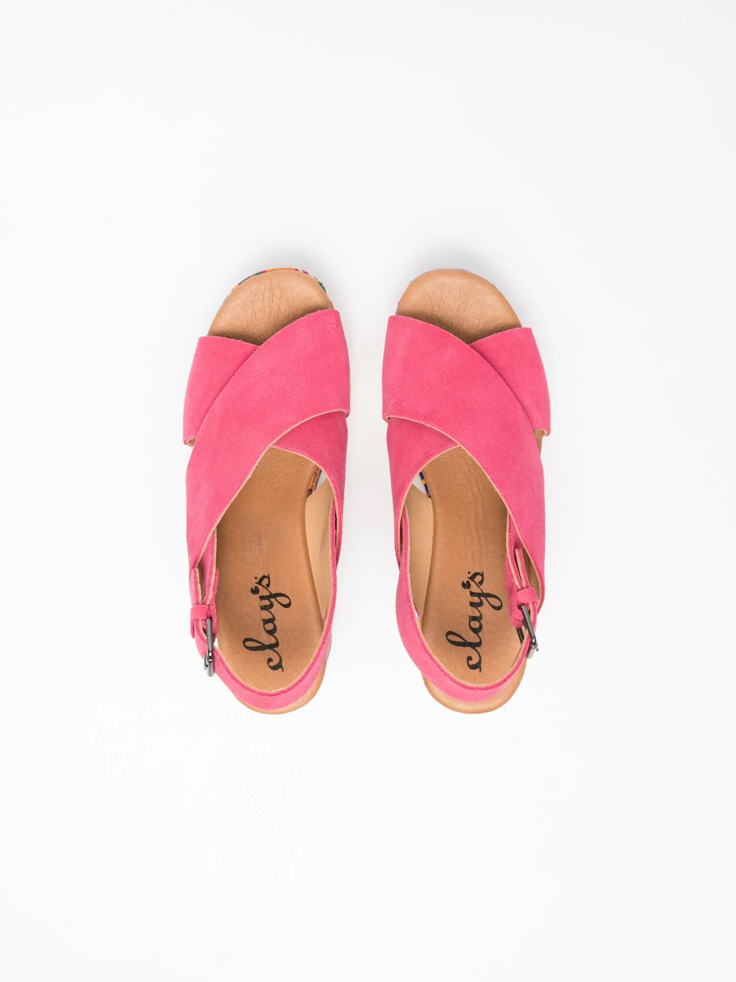 Pink Platform Sandals