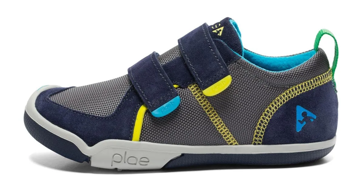 Plae Ty Sneakers | Navy + Steel