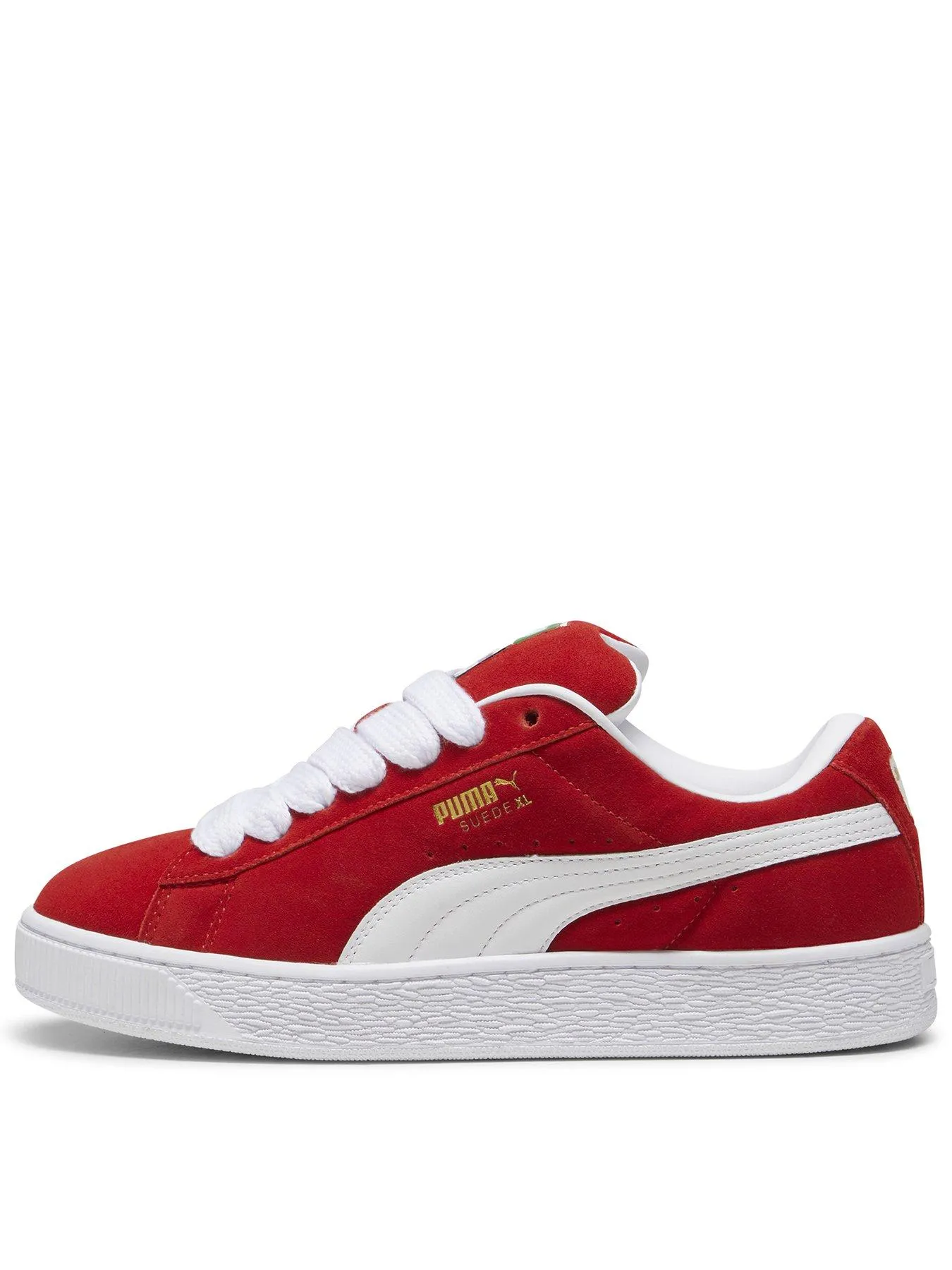 Puma Unisex Suede Xl Trainers - Red