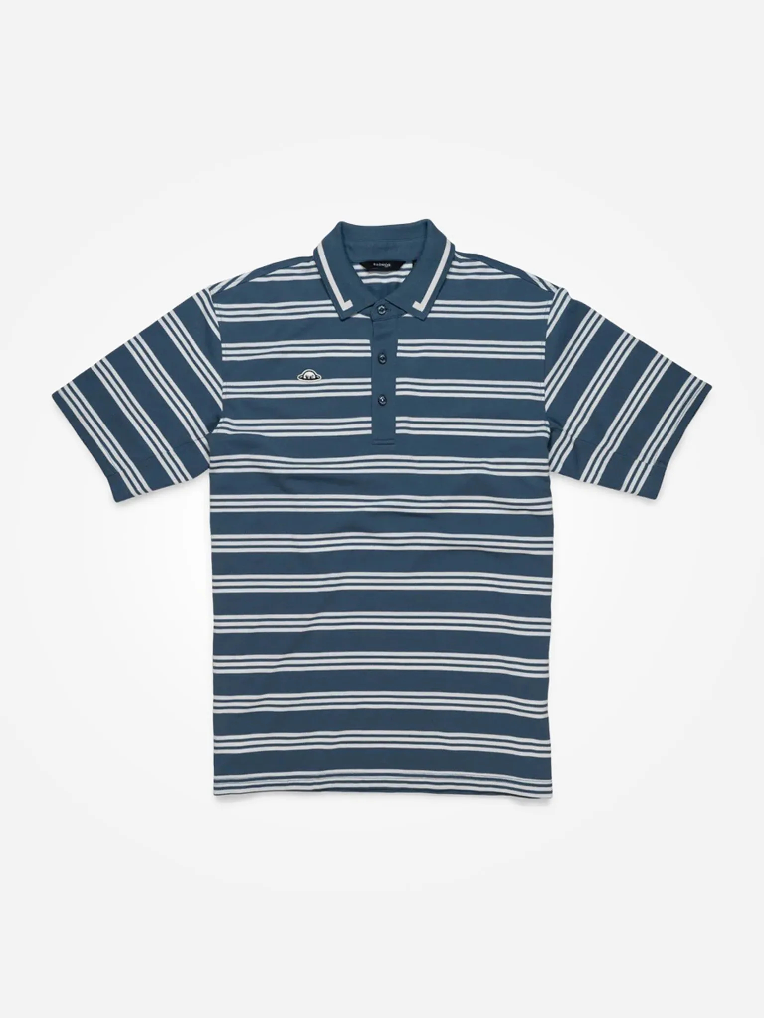     RADMOR  Men's Douglas Tri-Stripe Polo    