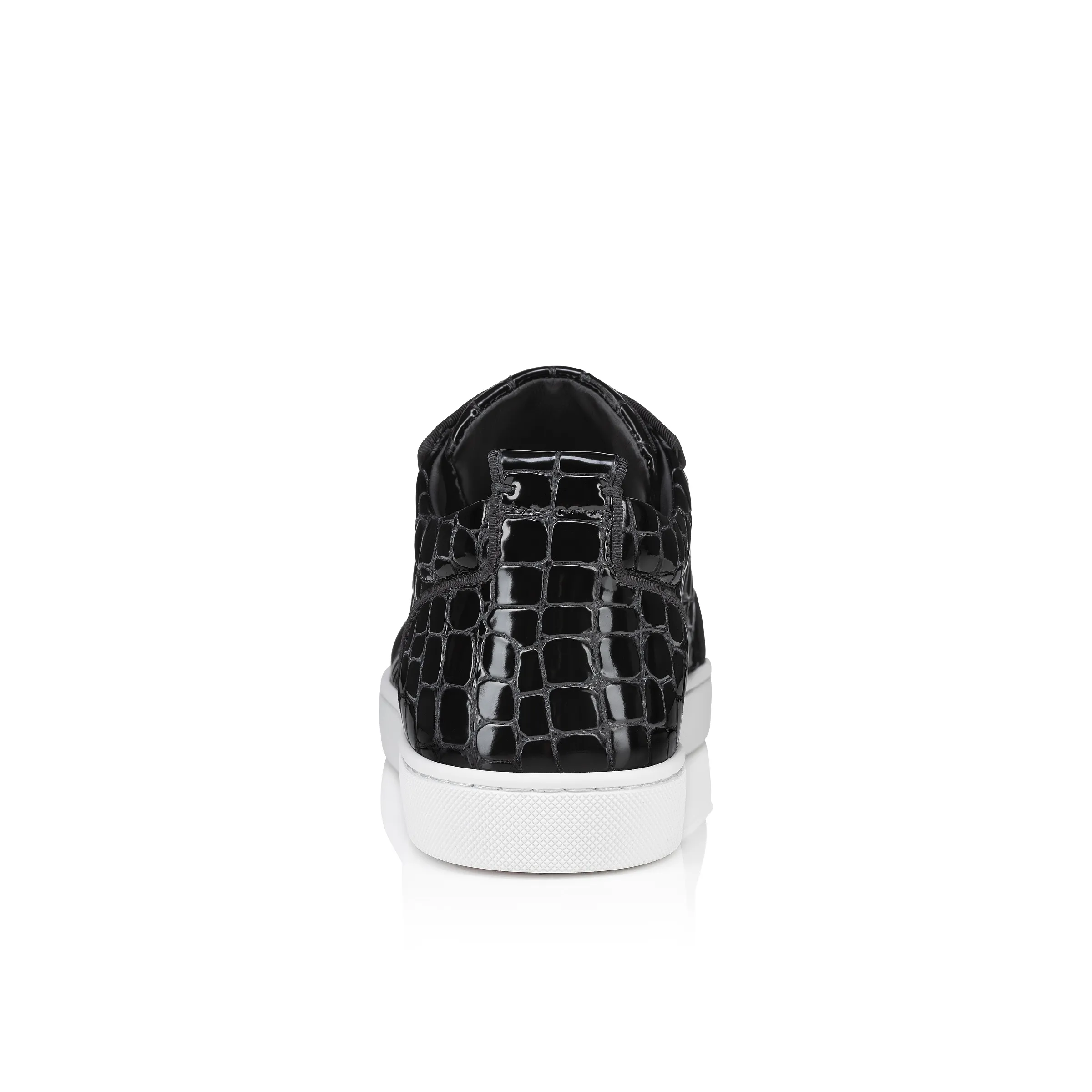 Rantulow Orlato Sneakers - Alligator embossed calf leather - Black - Men