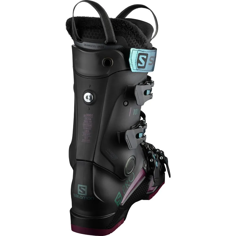 Salomon - S/Pro 100 W GripWalk Women black burgundy