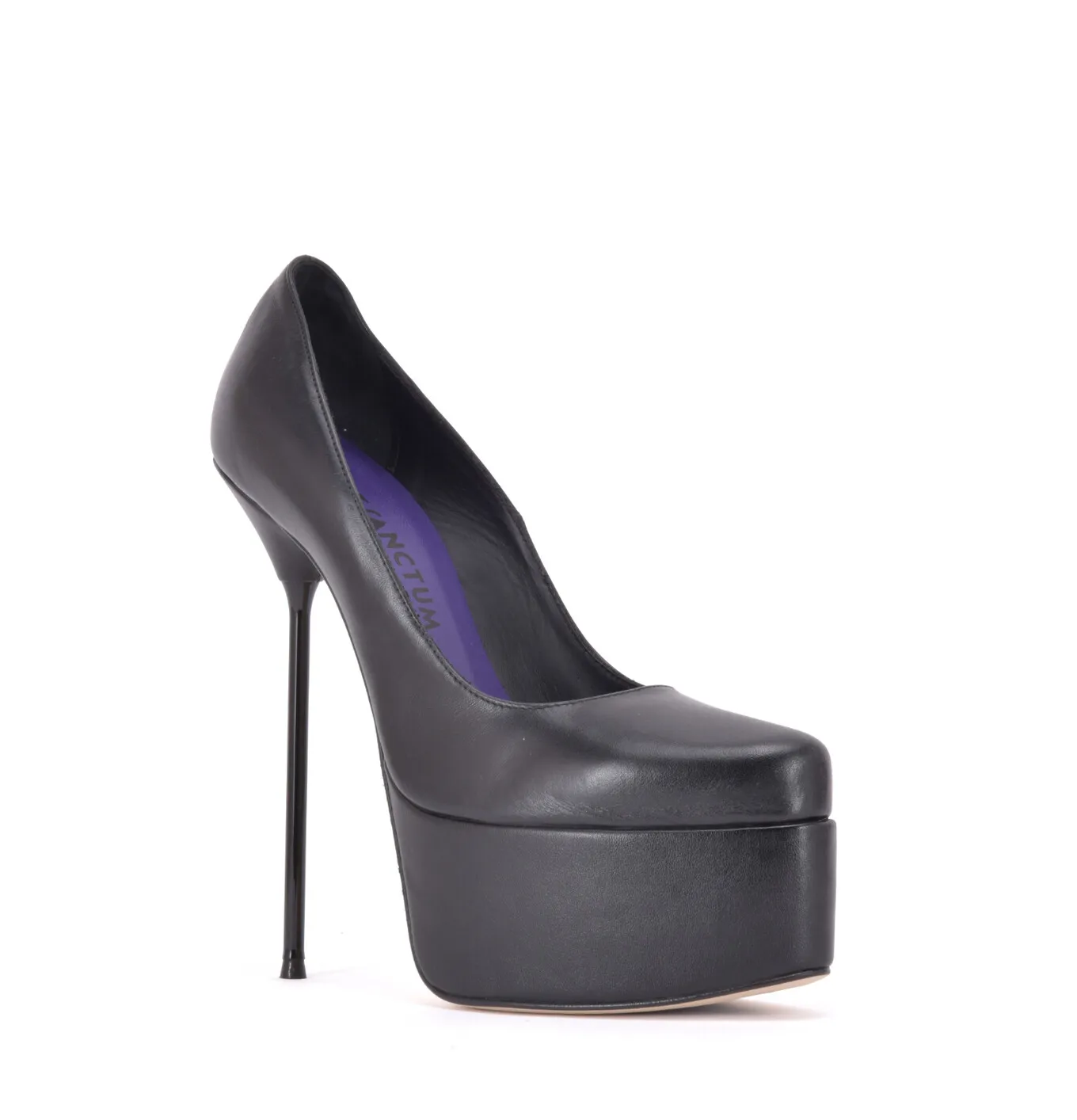 Sanctum Shoes ALEXANDRA BLACK MATTE PLATFORM PUMPS 