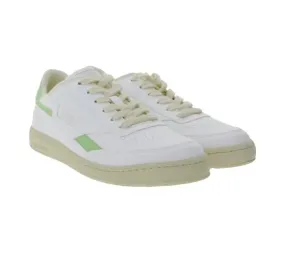 SAYE Modelo 89 sneakers donna vegan low-top con dettagli logo M89-06-VGREEN bianco/verde chiaro