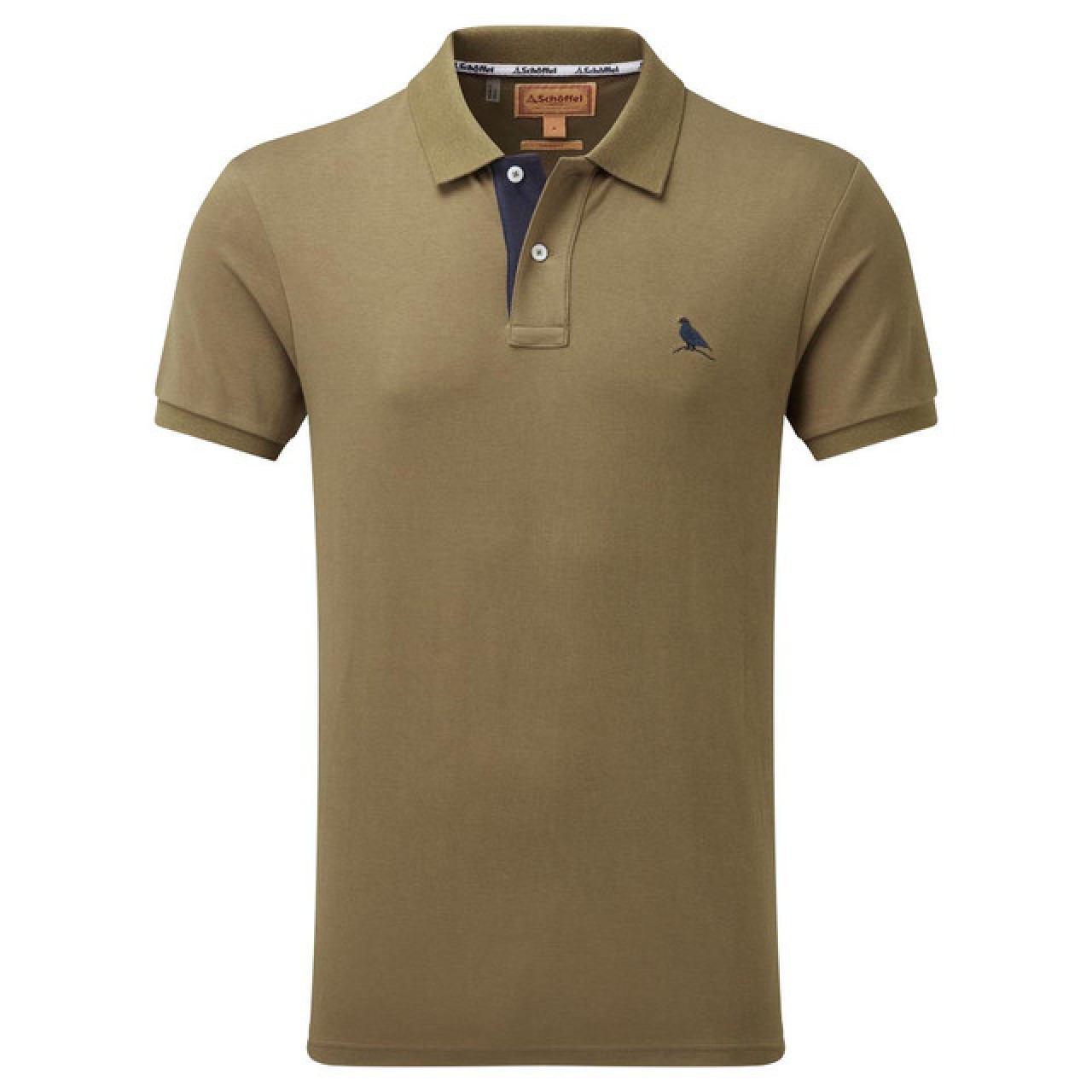 Schoffel St Ives Jersey Polo Khaki