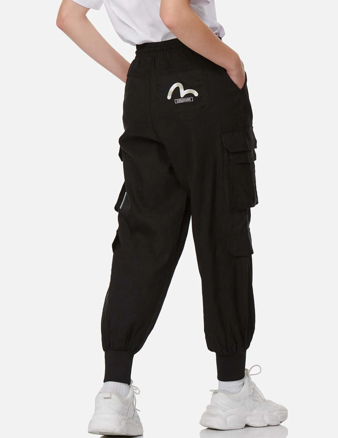 Seagull Badge Cargo Jogger Pants