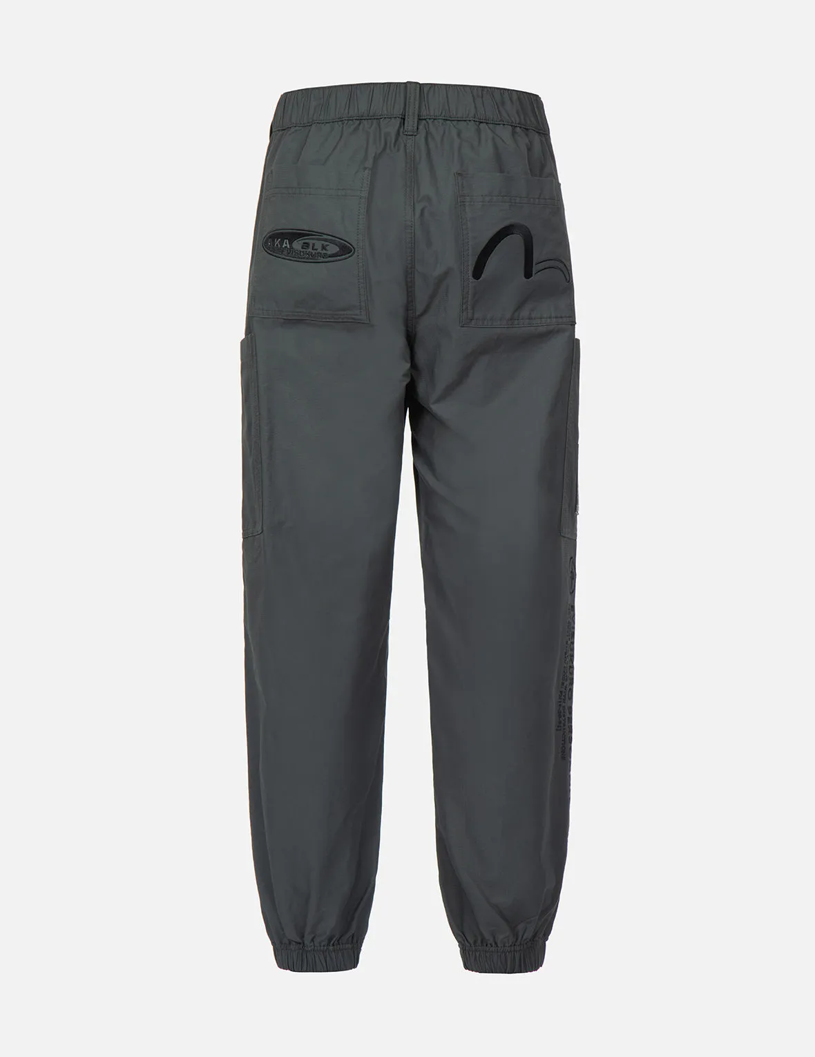 Seagull Embroidery Cargo Pants