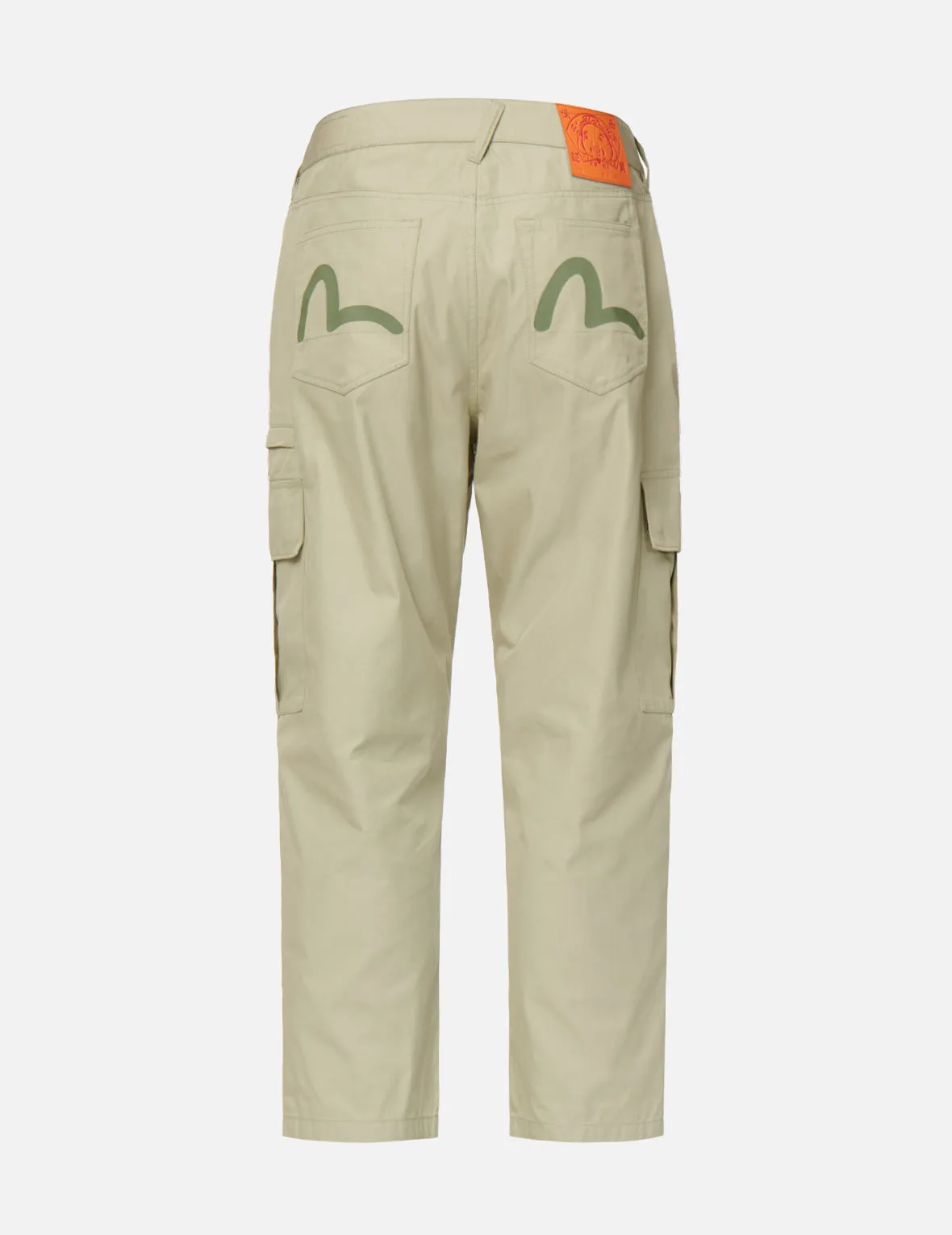 Seagull Print Cargo Pants