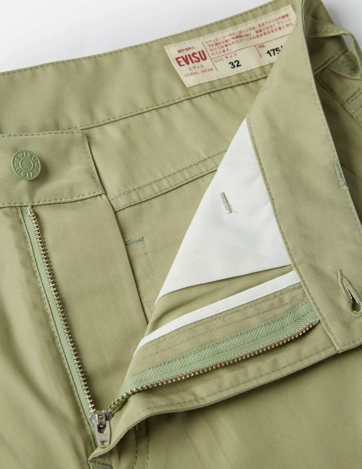 Seagull Print Cargo Pants