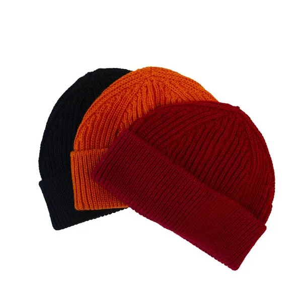 Short Beanie - Orange