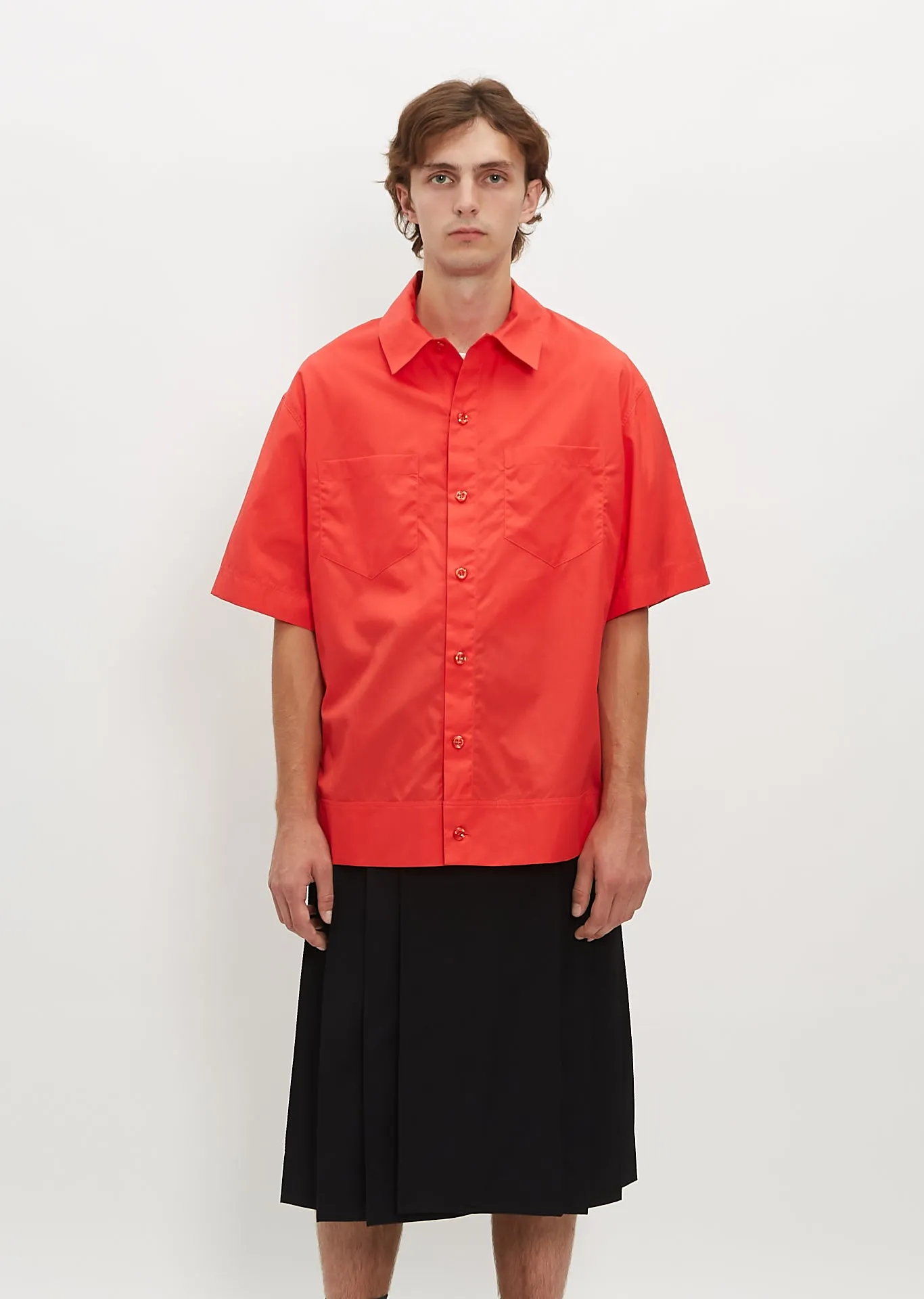 Short Sleeve Boxy Shirt