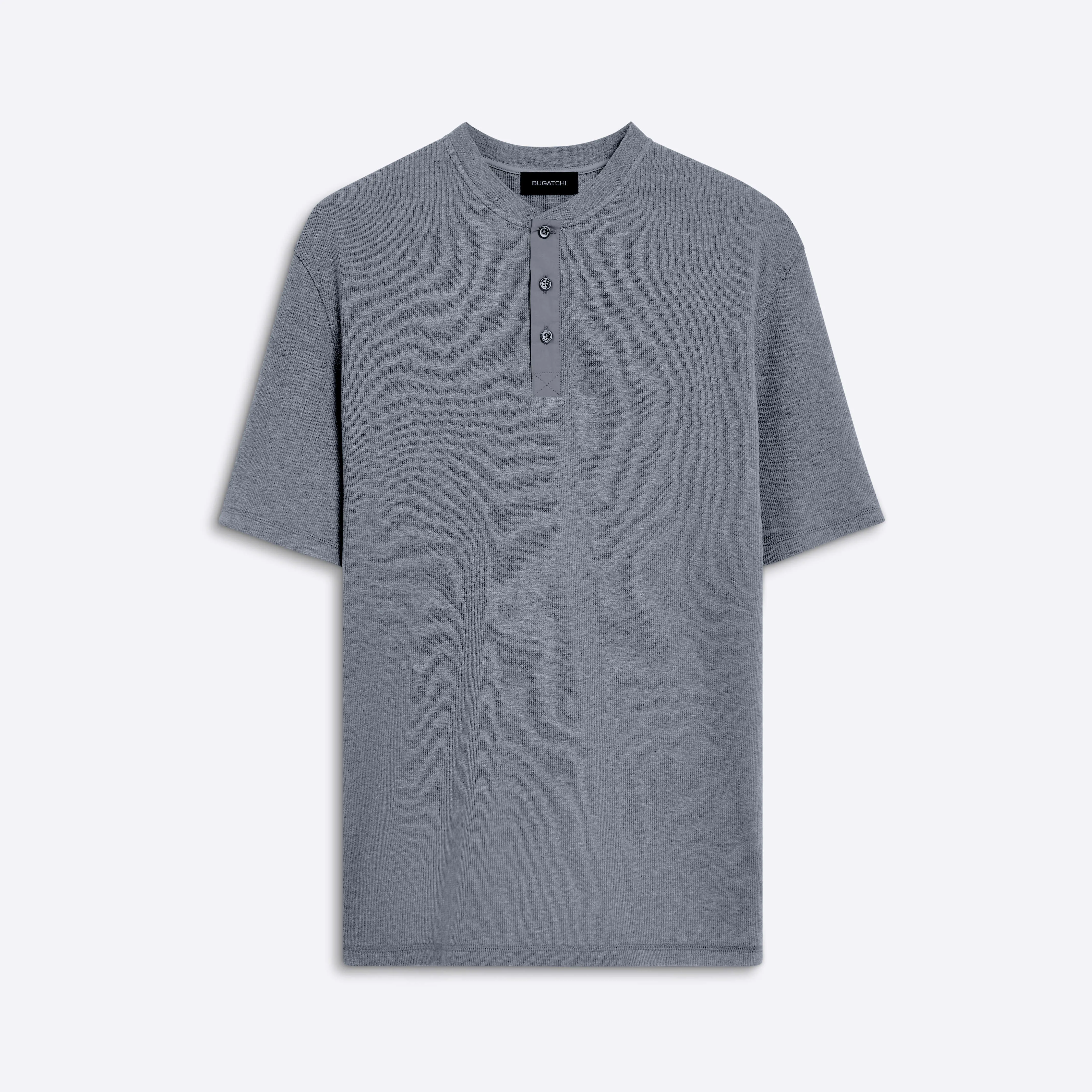 Short Sleeve Henley Shirt