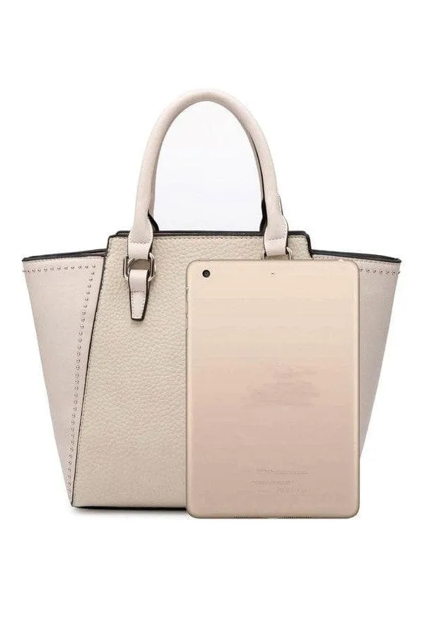 SIFIDES Tote Bag Medium/Large with Long Strap, Beige