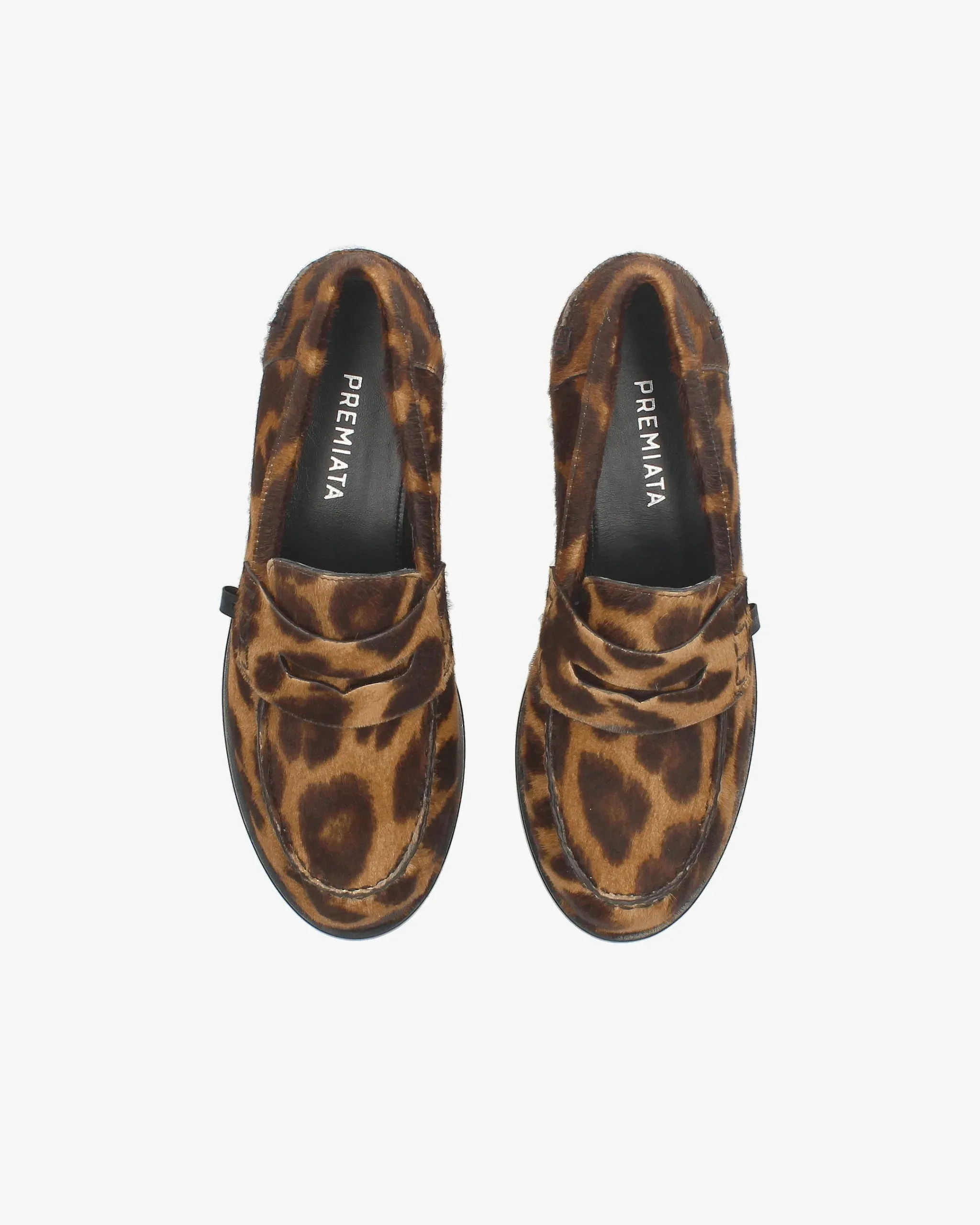 Siria loafers M6851PA in pony leopard