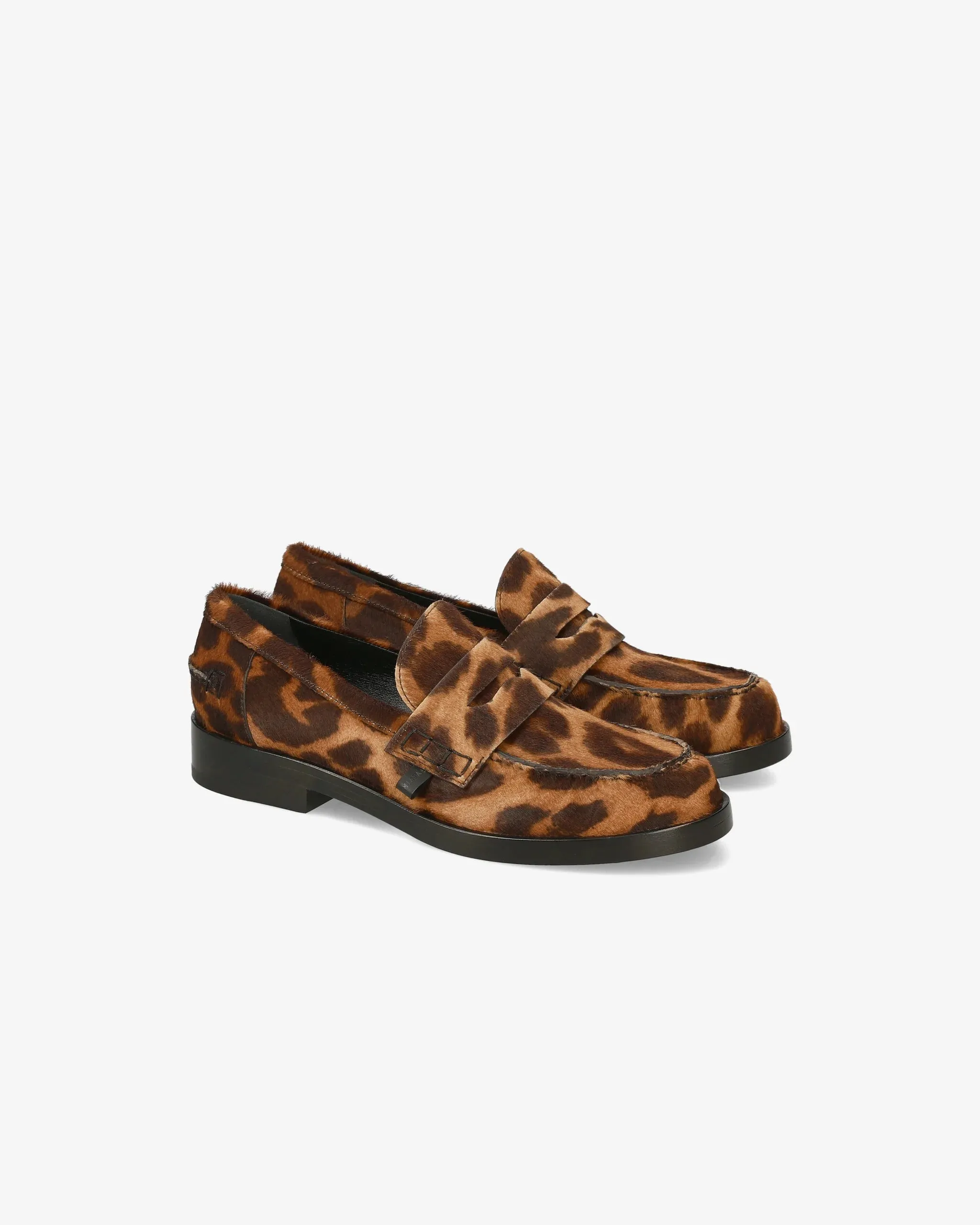 Siria loafers M6851PA in pony leopard