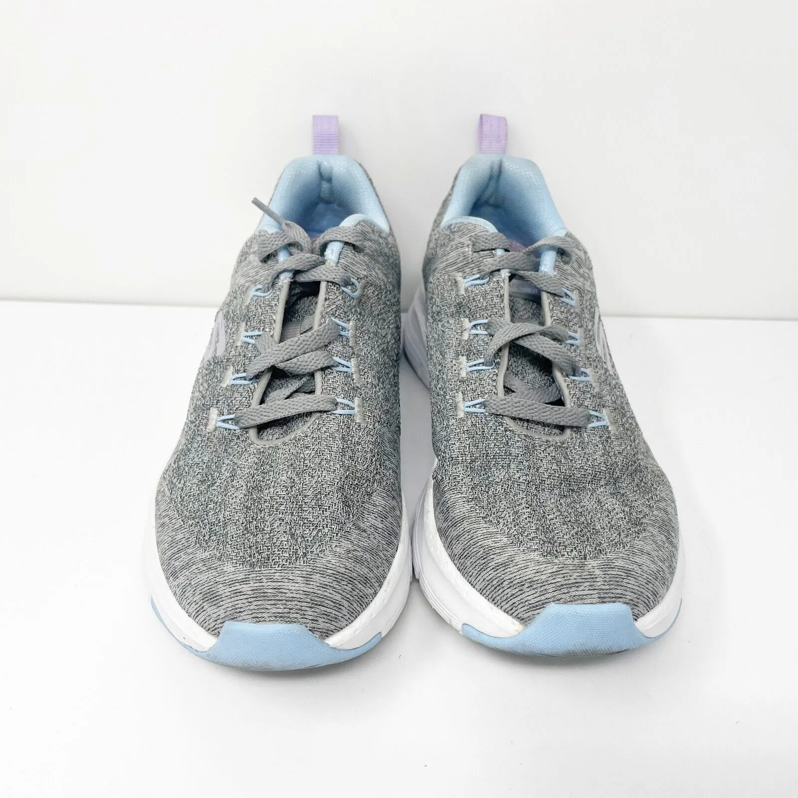 Skechers Womens Arch Fit Comfy Wave 149414 Gray Running Shoes Sneakers Size 6