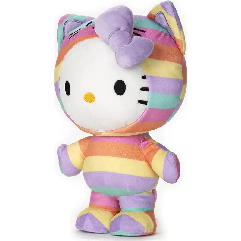 Spin Master - Hello Kitty Rainbow Outfit Plush Stuffed Animal, 9.5