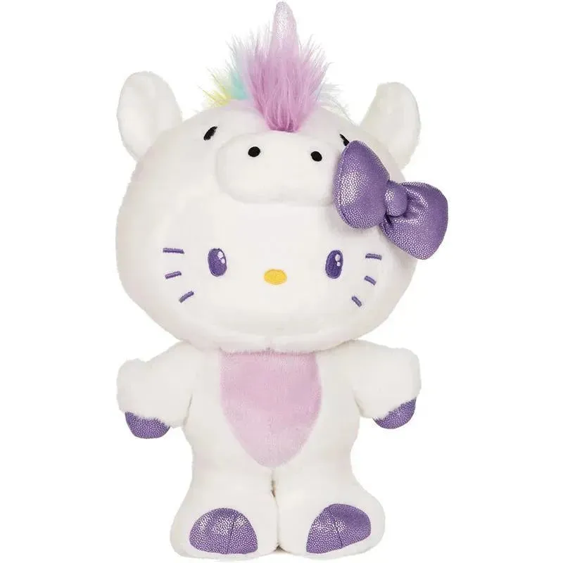 Spin Master - Hello Kitty Unicorn Plush Stuffed Animal Cat, 9.5