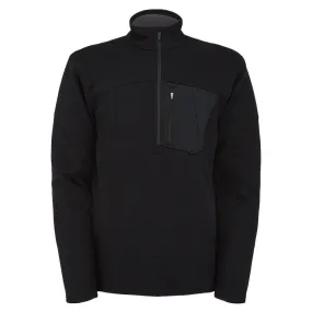 spyder bandit 1/2 zip sweater - men's