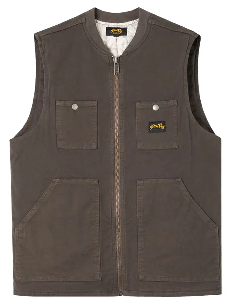 Stan Ray Pork Chop Vest Charcoal Duck