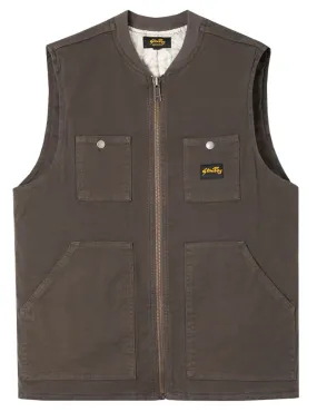 Stan Ray Pork Chop Vest Charcoal Duck