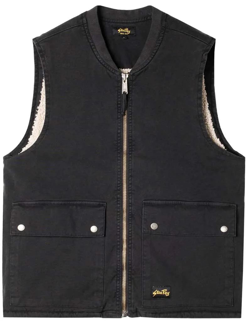 Stan Ray Works Vest Black Duck