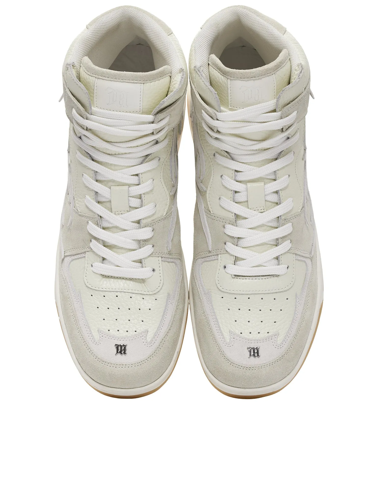 Suede High Top Sneakers (022BW410-OFF-WHITE)