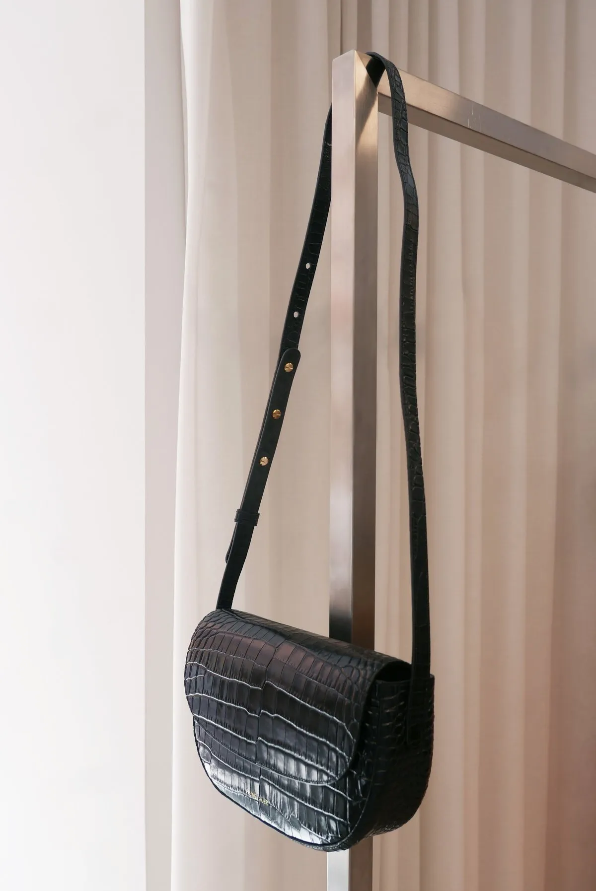 Swing Bag Croc-Effect - Black