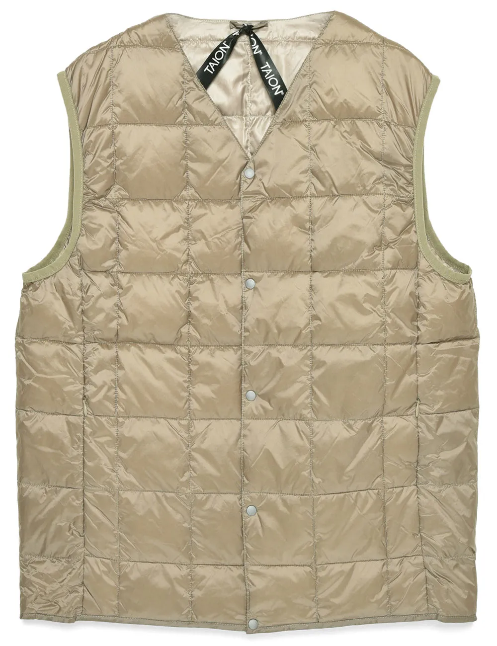 Taion Taion-001 Down Vest Khaki