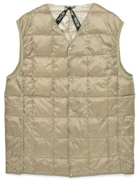 Taion Taion-001 Down Vest Khaki