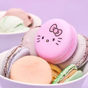 THE CREME Hello kitty Macaron Lip Balm Rainbow Sherbet